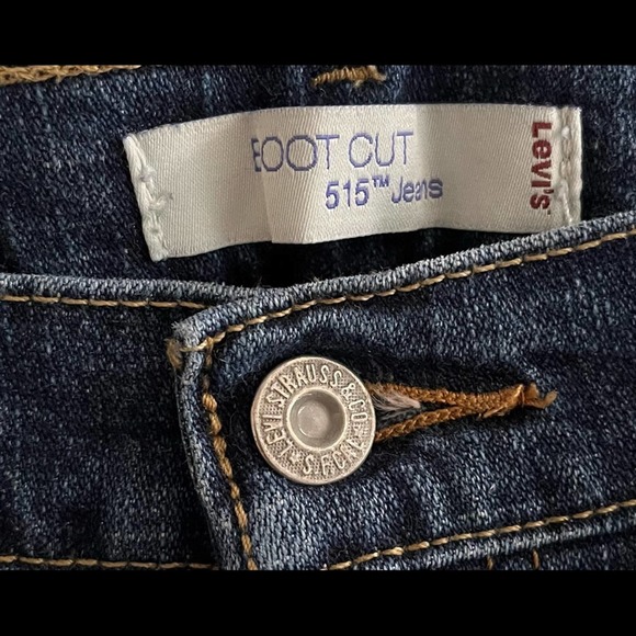 Levi's 515 Women's Boot Cut Jeans sz 6 SHORT - Picture 4 of 13